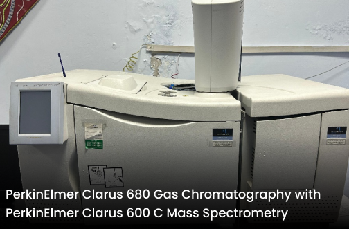PerkinElmer Clarus 680 Gas Chromatography with PerkinElmer Clarus 600 C Mass Spectrometry